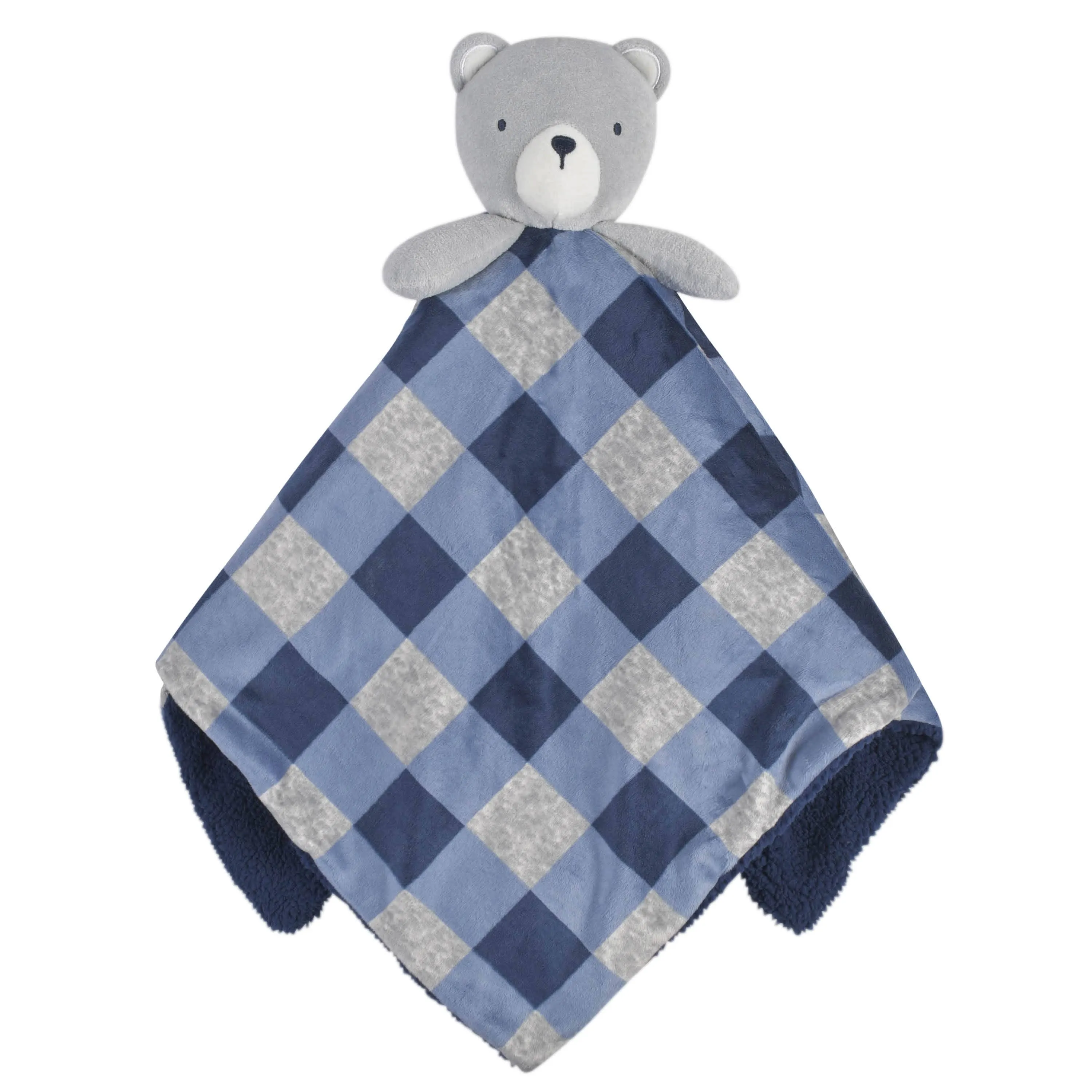 2-Piece Baby & Toddler Boys Bear Blanket & Security Blanket Set