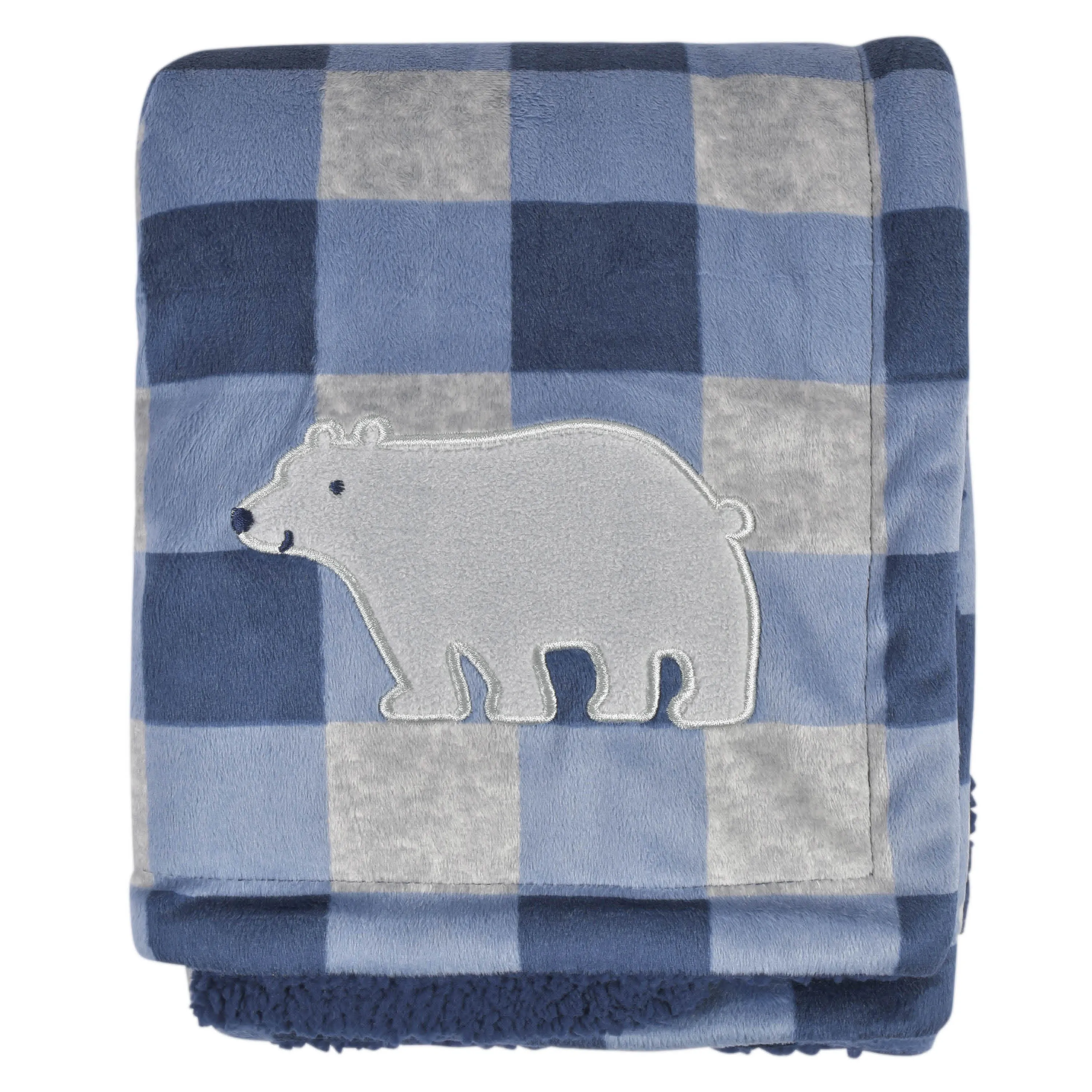 2-Piece Baby & Toddler Boys Bear Blanket & Security Blanket Set