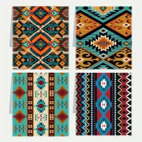 2pcs Southwest Hand Towels Kitchen Decor