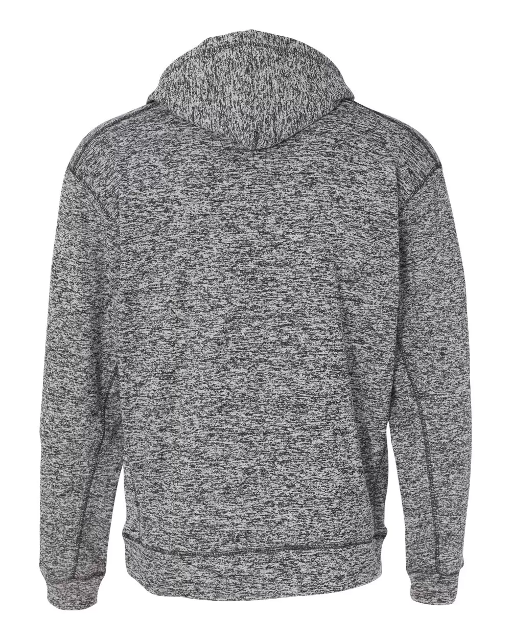 8613 J. America - Cosmic Poly Hooded Pullover Sweatshirt SKU: 8613