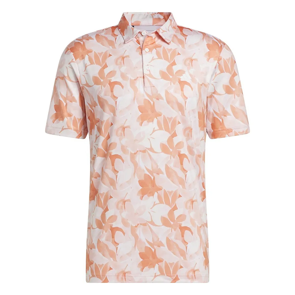 adidas Floral Polo Shirt