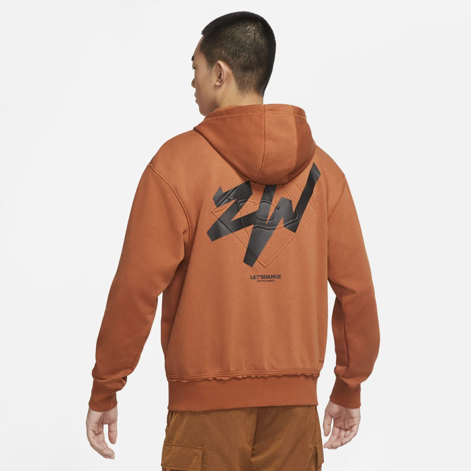 Air Jordan Zion Hoodie ''Dark Russet''