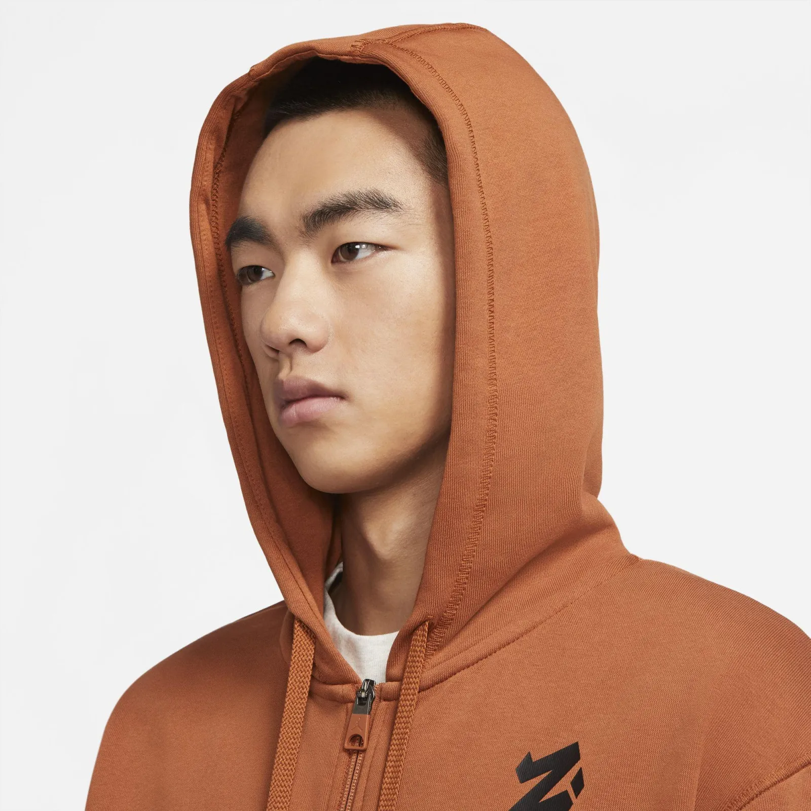 Air Jordan Zion Hoodie ''Dark Russet''