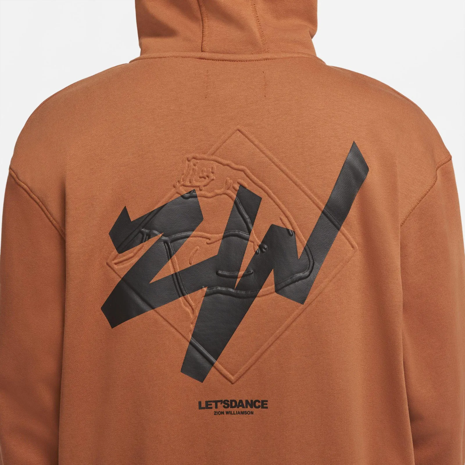 Air Jordan Zion Hoodie ''Dark Russet''