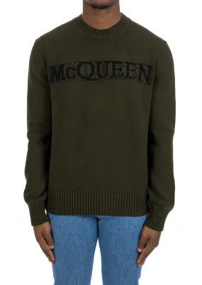 Alexander Mcqueen Crew Neck Pullover | Credomen