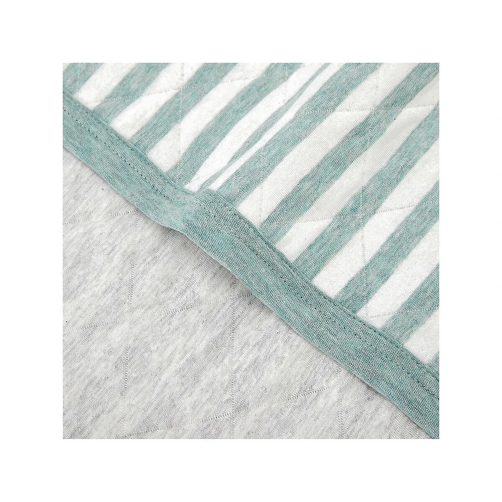 Anko Quilted and Striped Baby Blanket