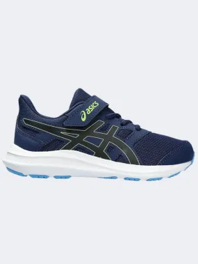 Asics Jolt 4 Boys Running Shoes Blue Expanse/Black