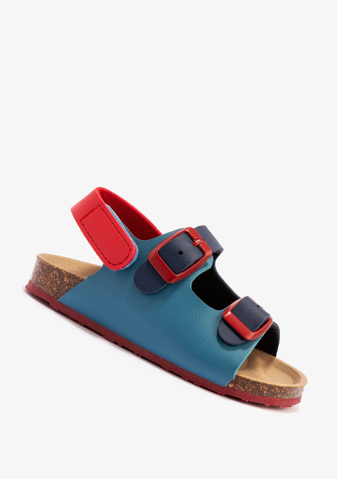 Baby's Multicolour Blue Bio Sandals