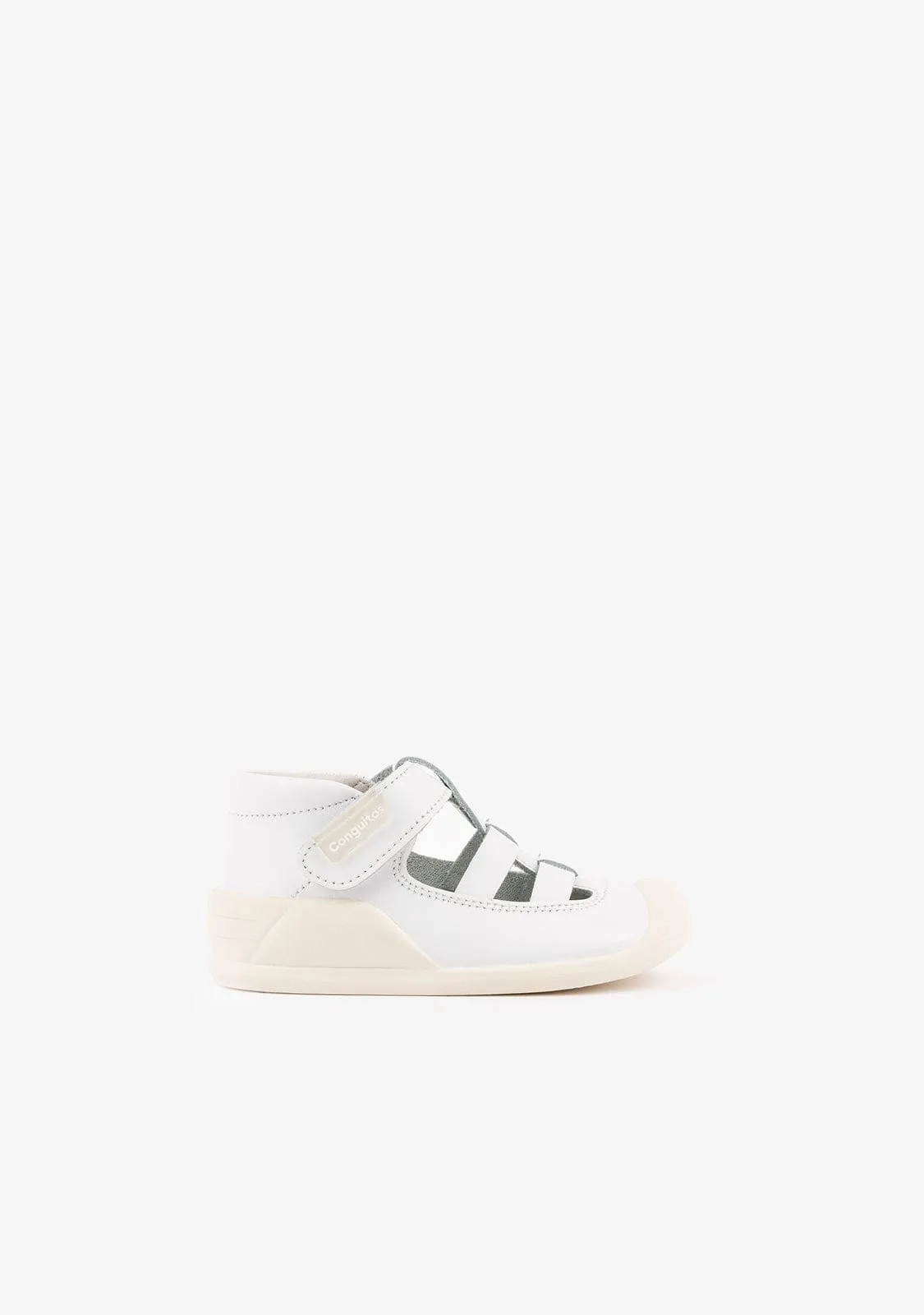 Baby's White First Steps Sandals