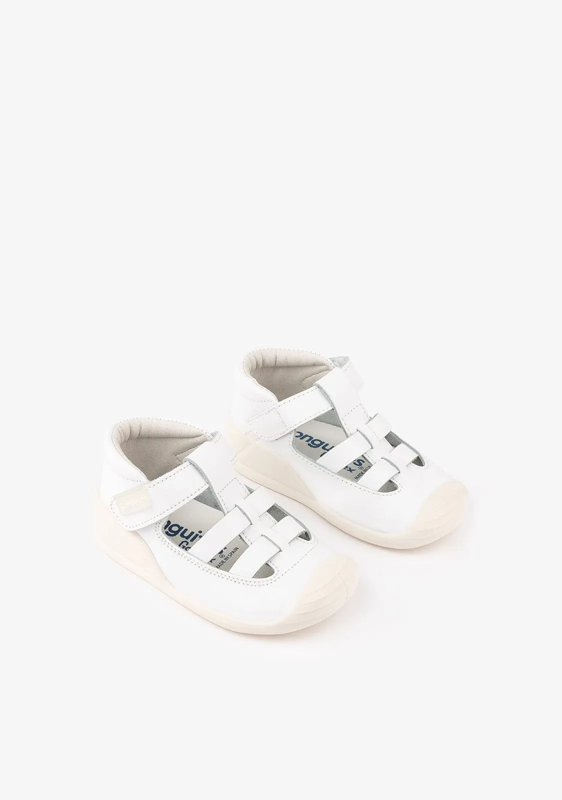 Baby's White First Steps Sandals