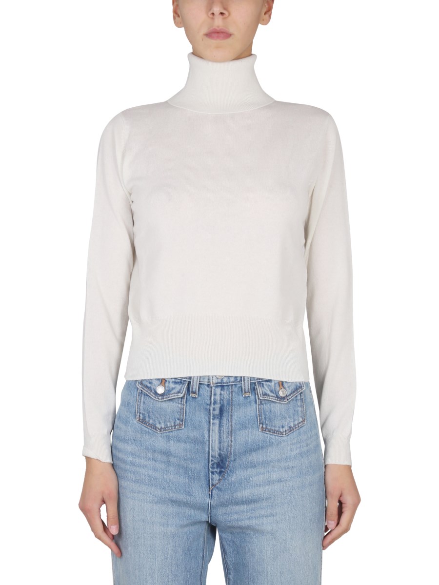 BALLANTYNE    CASHMERE TURTLENECK SWEATER