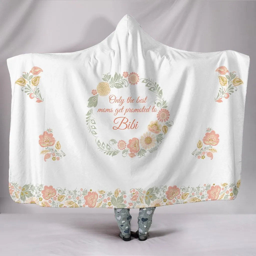 Best Moms Promoted to Bibi Hooded Blanket