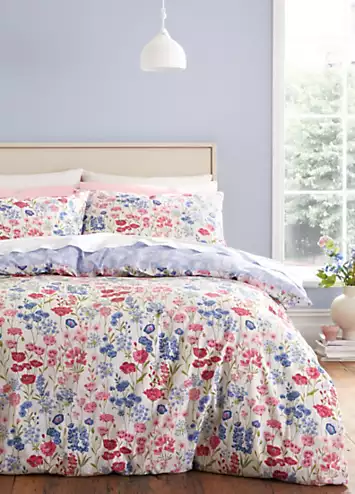 Bianca Olivia Floral 100% Cotton 200 Thread Count Duvet Cover Set | Kaleidoscope