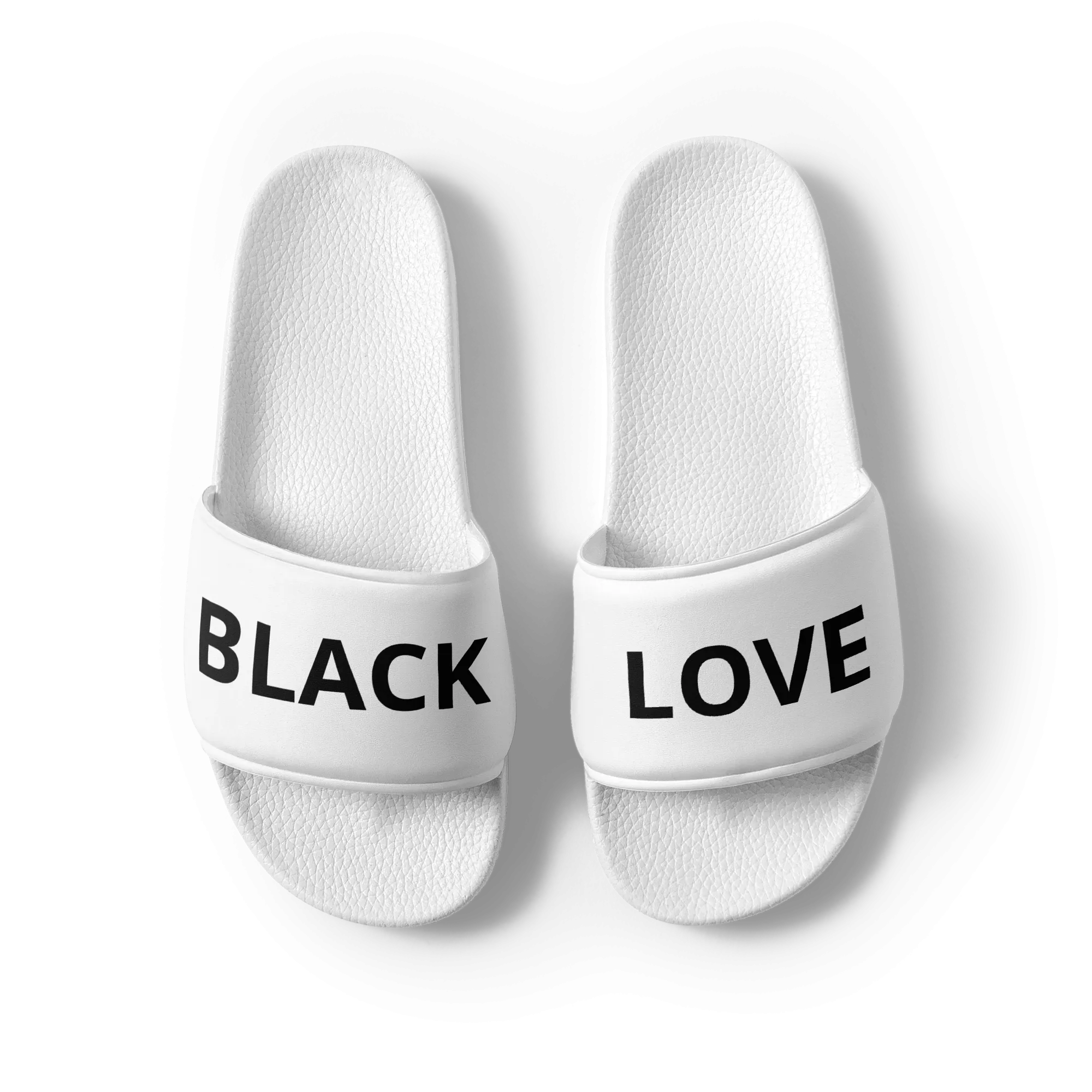 Black Love Men's Slide Sandals