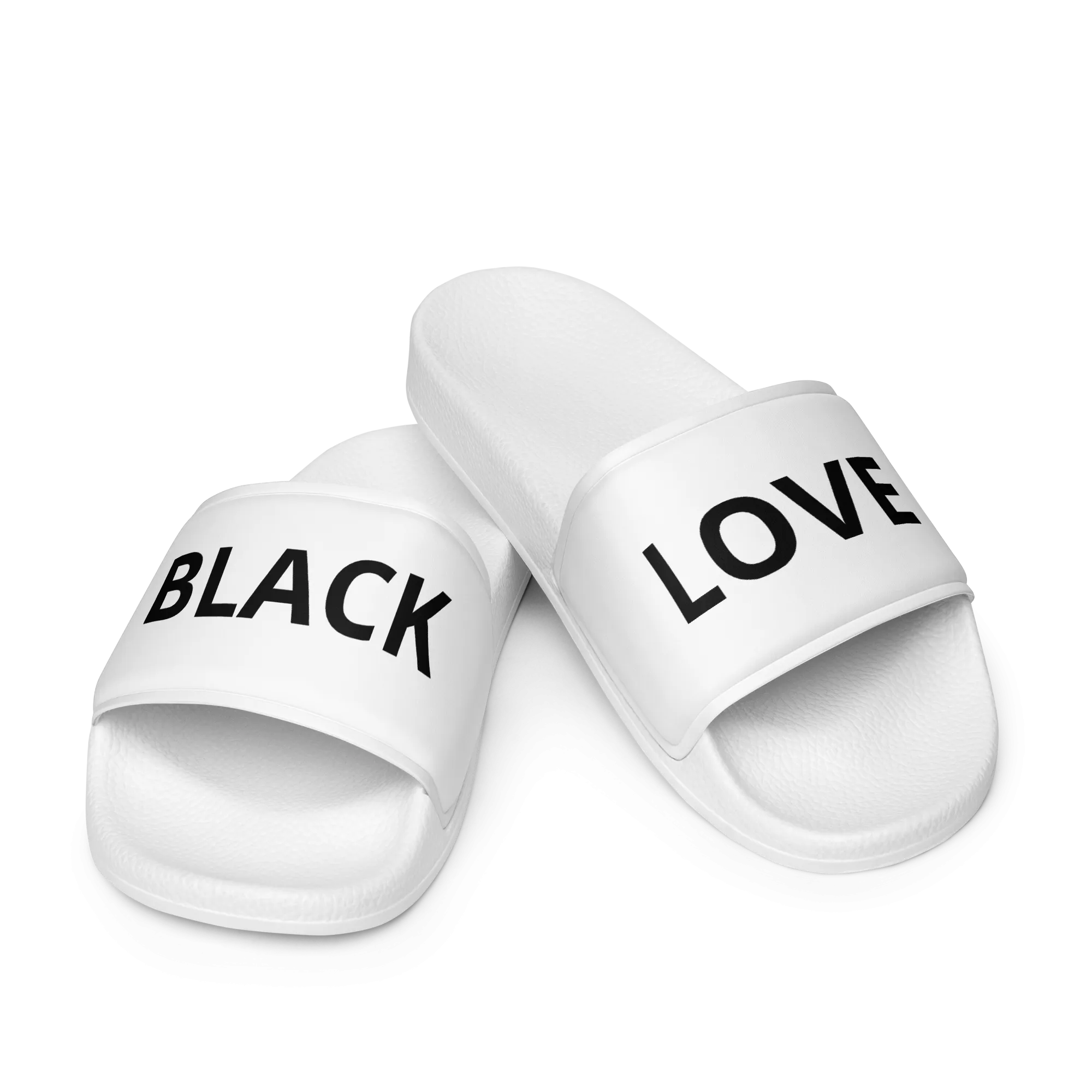 Black Love Men's Slide Sandals