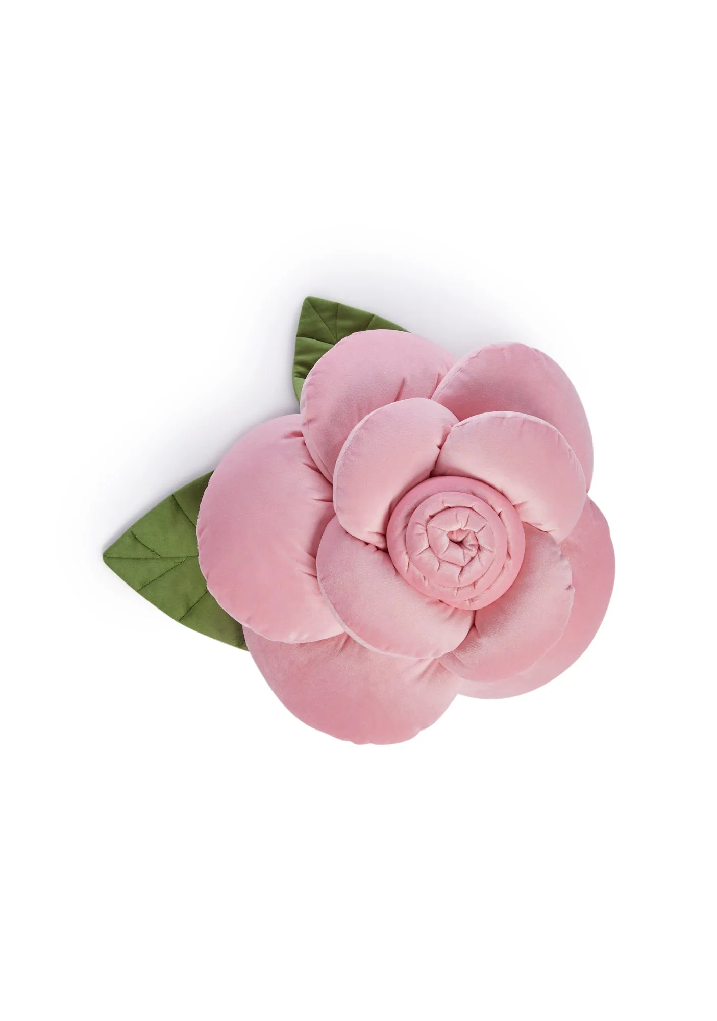 Blush And Bloom Rose Pillow-