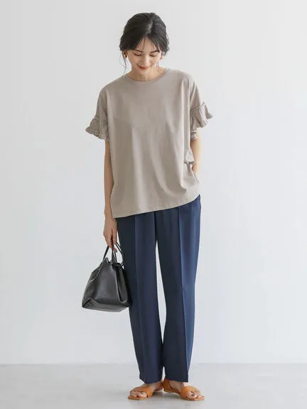 Bobo Tokyo Takagi Sleeve Ruffle Pullover