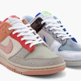 Clot x nike dunk low what the