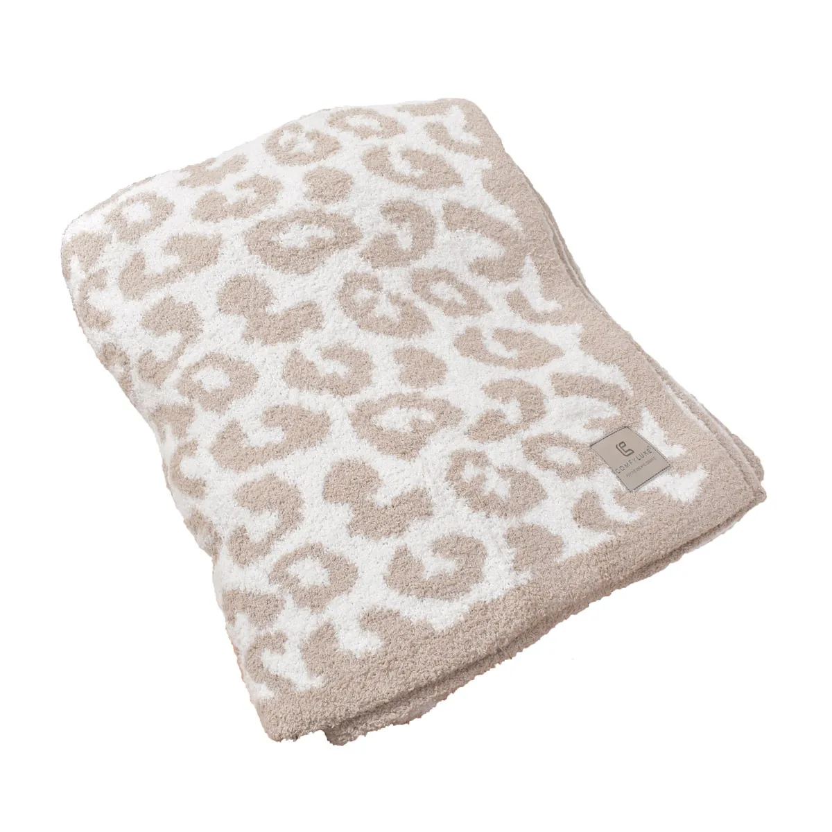 Comfy Luxe Cozy 50x60 Leopard Blanket