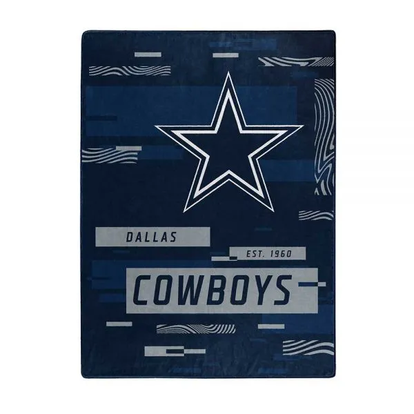 Dallas Cowboys 60 x 80 Digitize Royal Plush Blanket