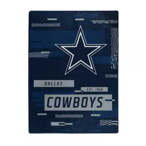 Dallas Cowboys 60 x 80 Digitize Royal Plush Blanket