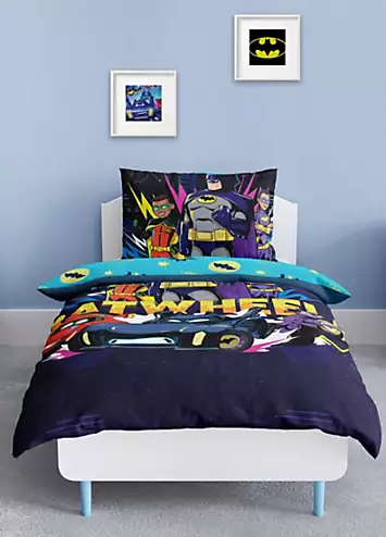 DC Comics Bat Wheels Duvet Cover Set | Kaleidoscope