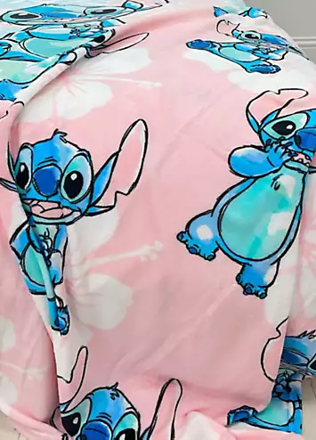 Disney Lilo & Stitch Floral Garden Fleece Blanket | Kaleidoscope