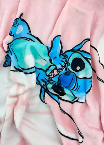 Disney Lilo & Stitch Floral Garden Fleece Blanket | Kaleidoscope