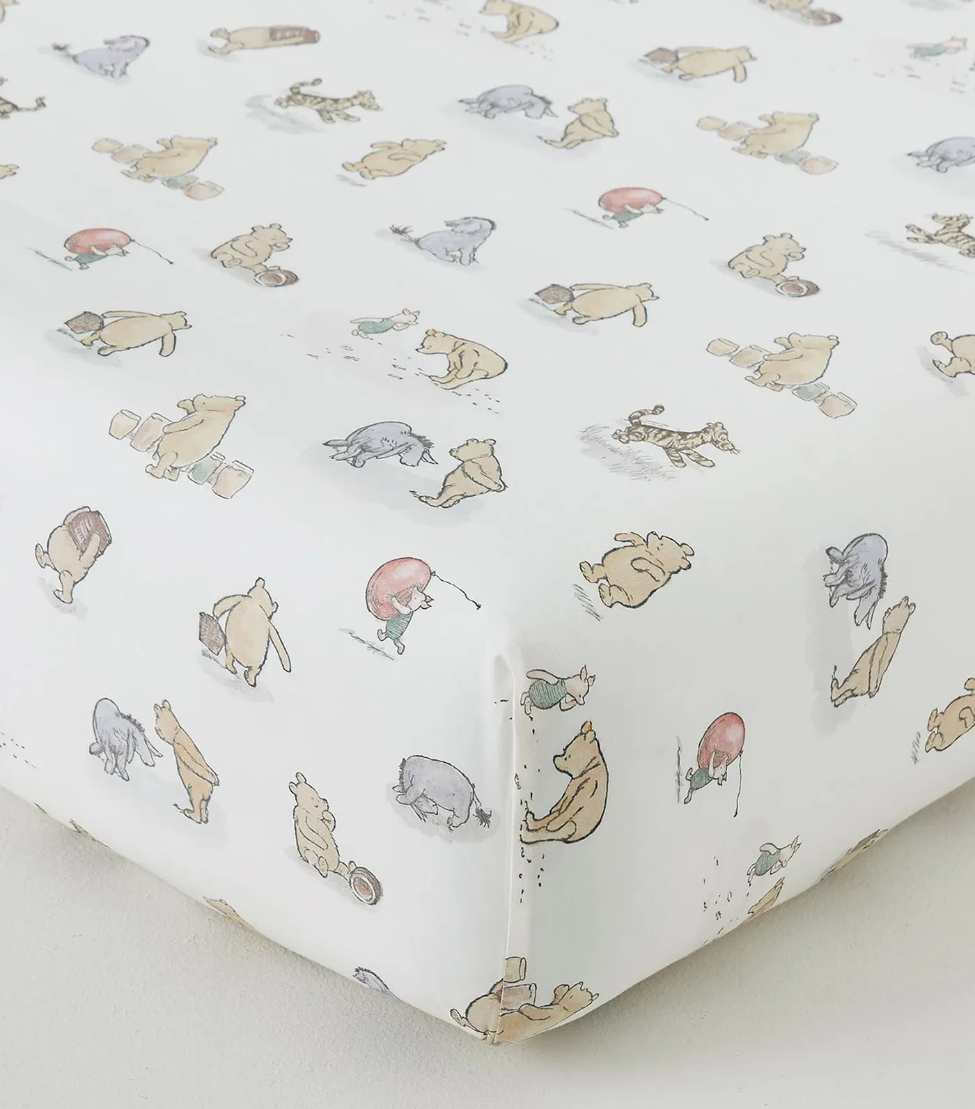 Disney's Winnie the Pooh Organic Crib Fitted Sheet