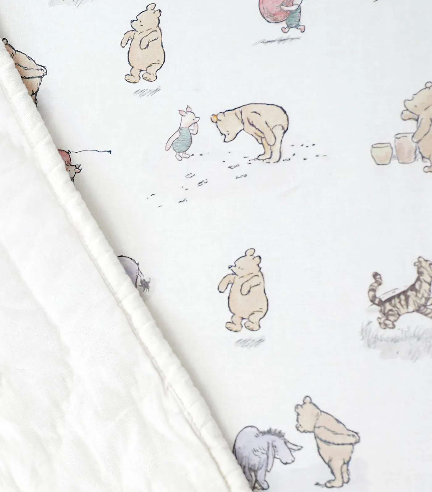 Disney's Winnie the Pooh Organic Crib Fitted Sheet