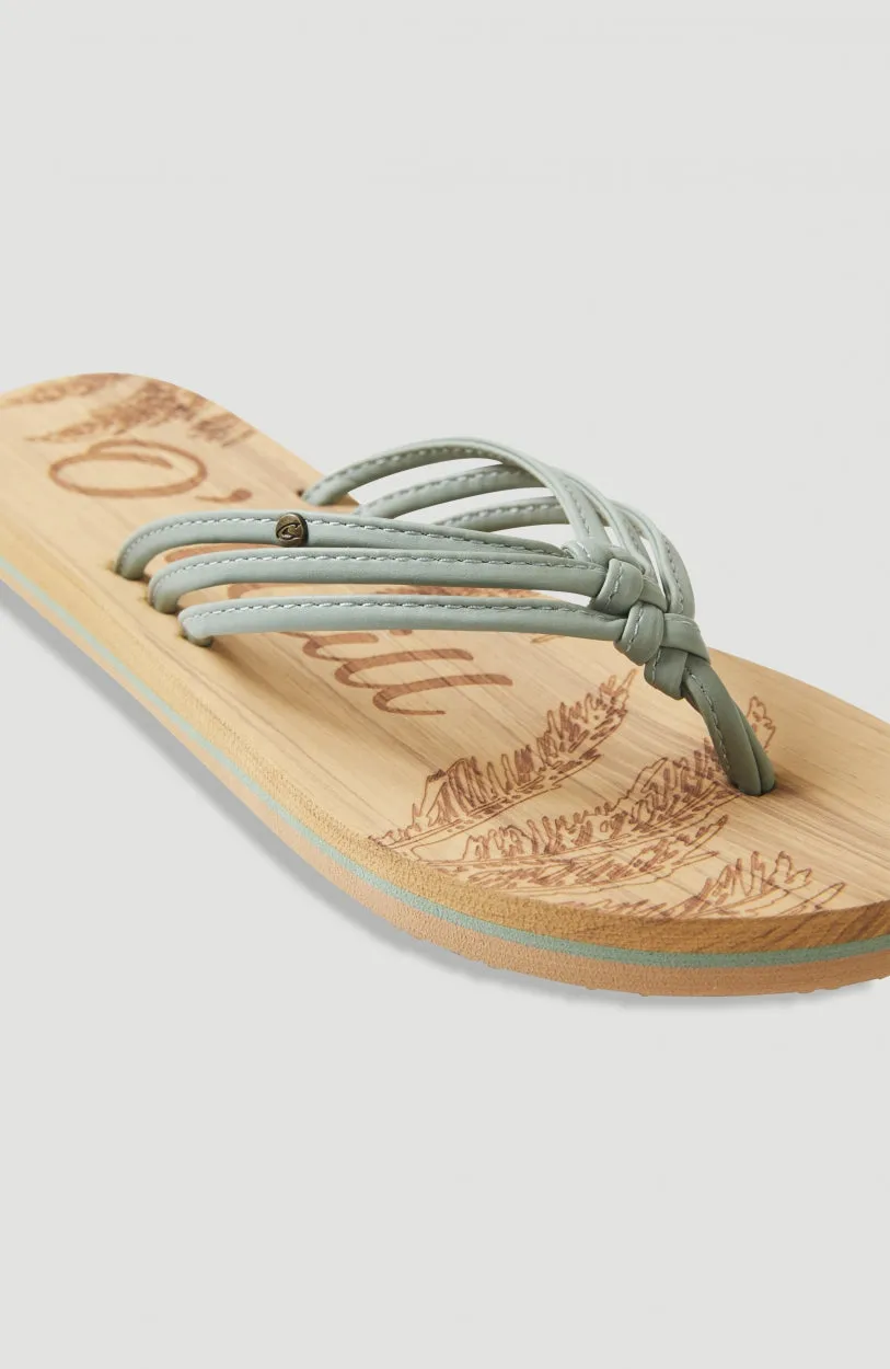 Ditsy Sandals | Lily Pad