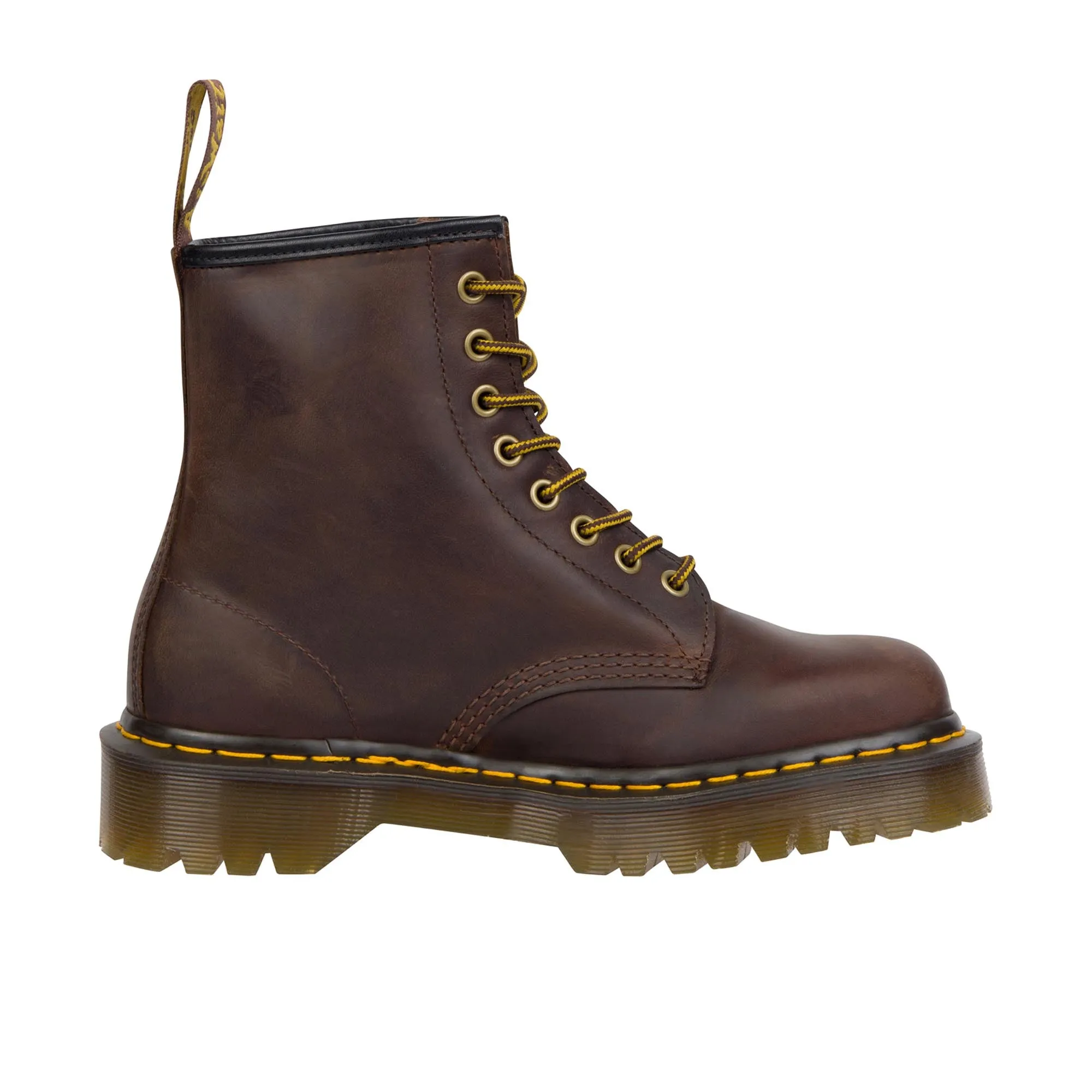 Dr Martens 1460 Bex Crazy Horse Leather Dark Brown