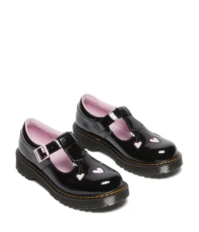 Dr. Martens Kid's Collection Bex Heart Youth Mary Jane (Big Kid)