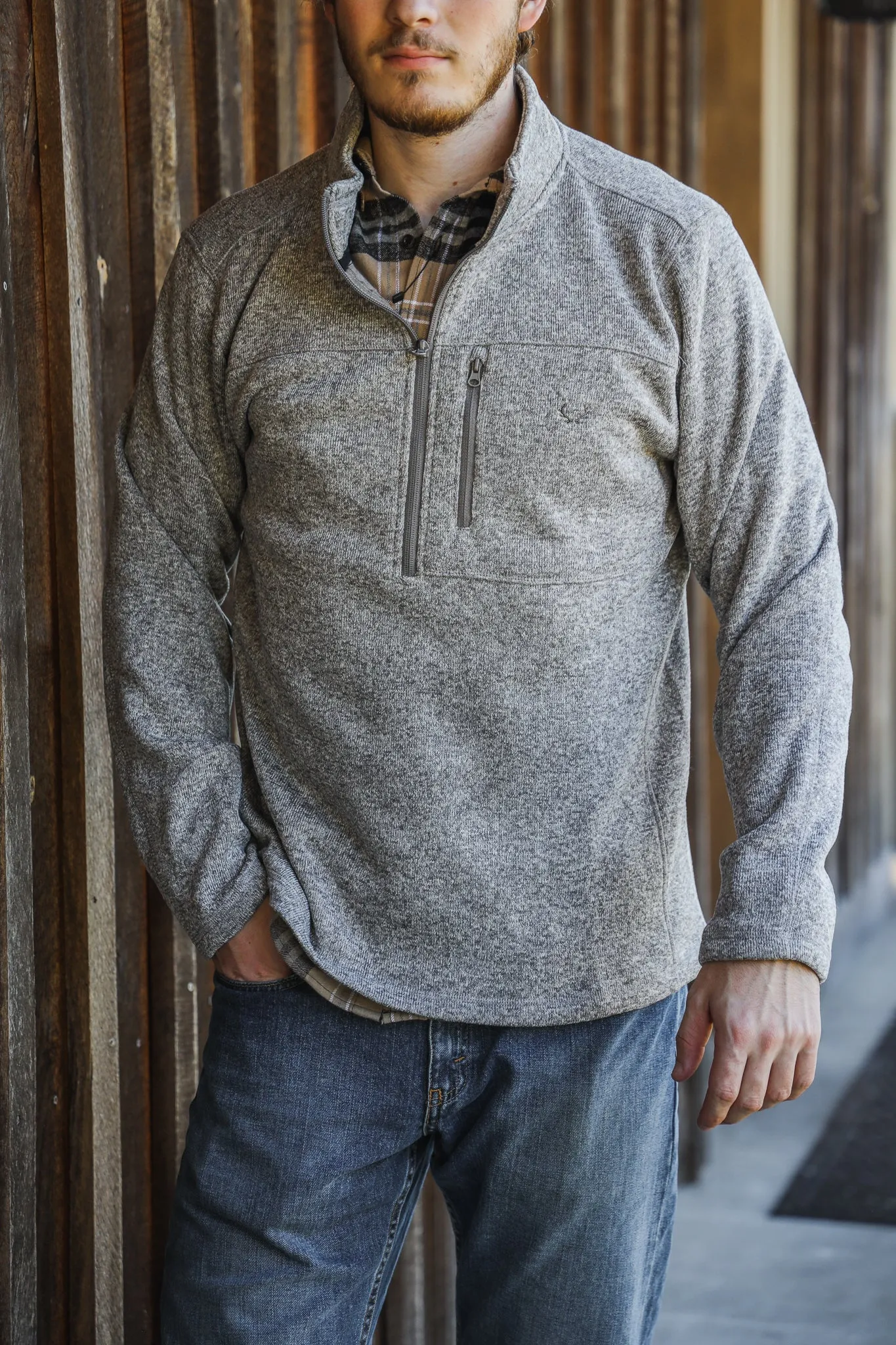 Elkmont Men's Hampton 1/4 Zip Pullover