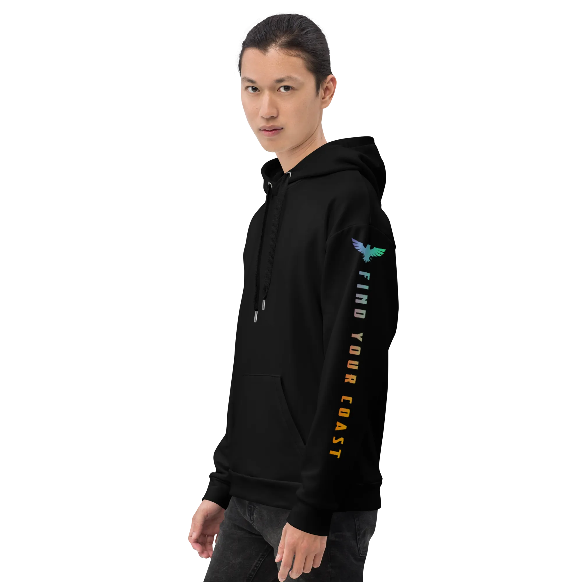 Find Your Coast Logo Recycled Hoodie