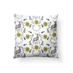 Forest Friends Throw Pillow