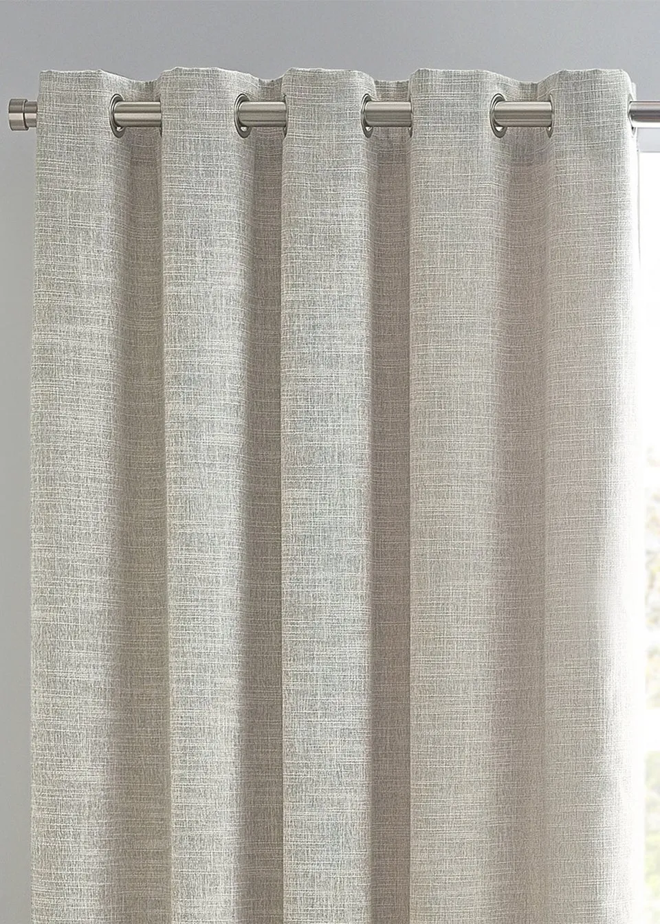 furn. Eliana Textured Slub Eyelet Curtains