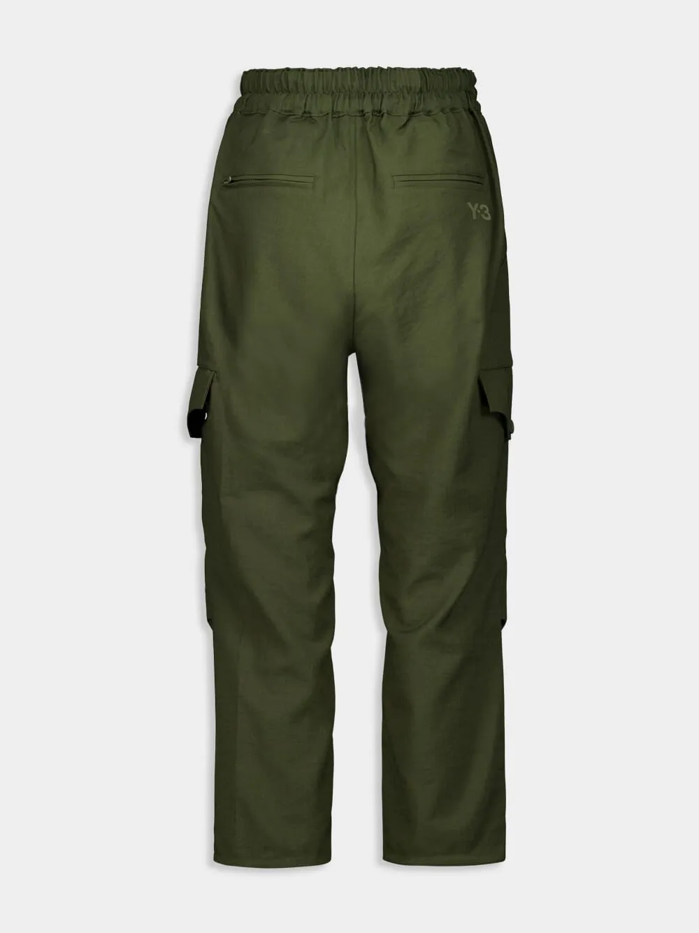 Green Sport Uniform Straight Leg Pants