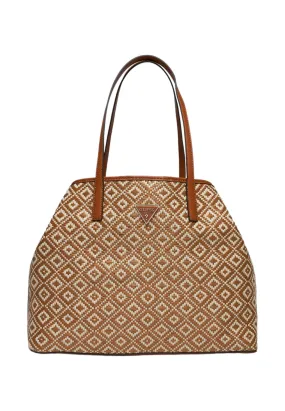 GUESS Vikky II Borsa Tote Donna Cognac Marrone WR931829