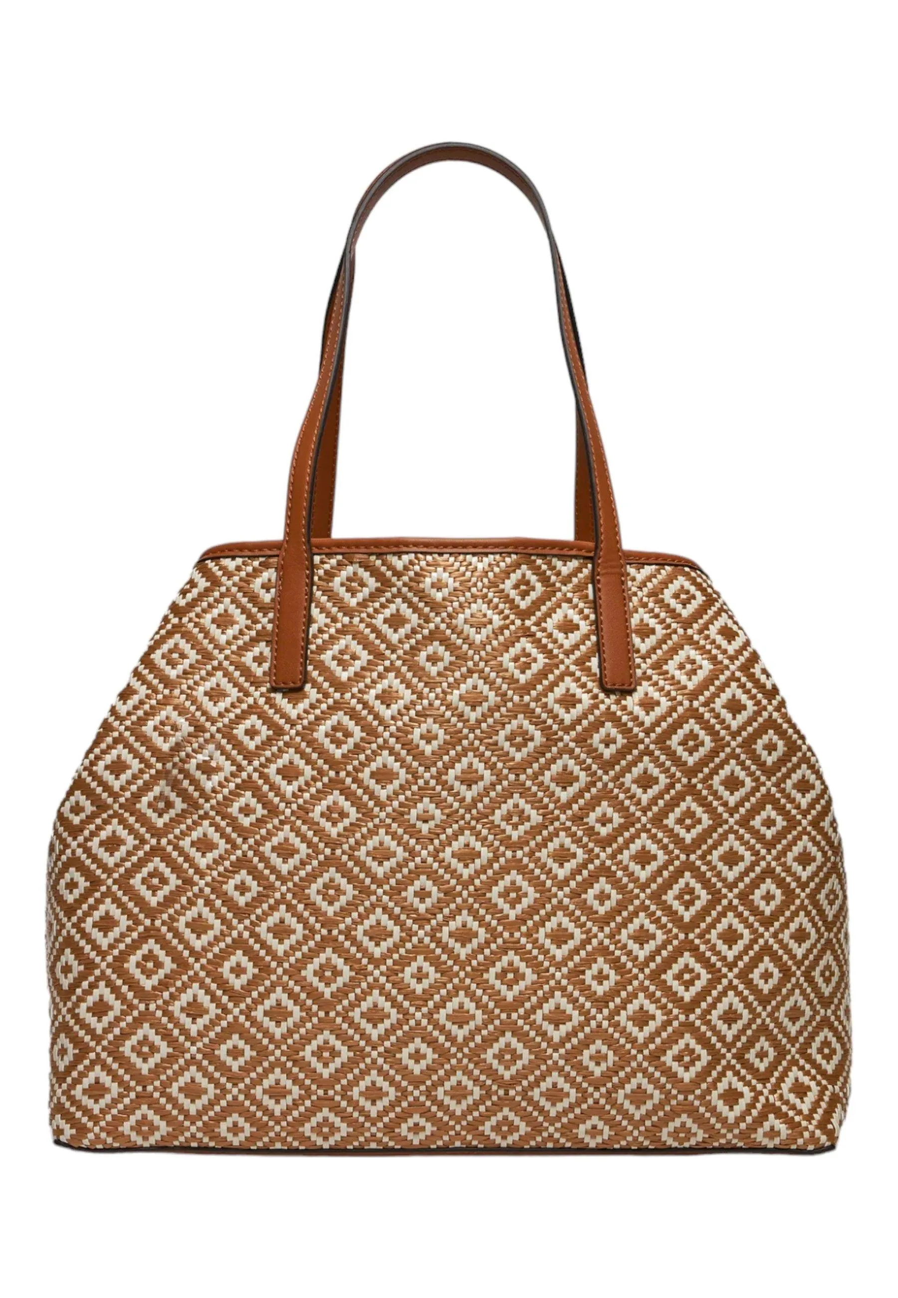 GUESS Vikky II Borsa Tote Donna Cognac Marrone WR931829