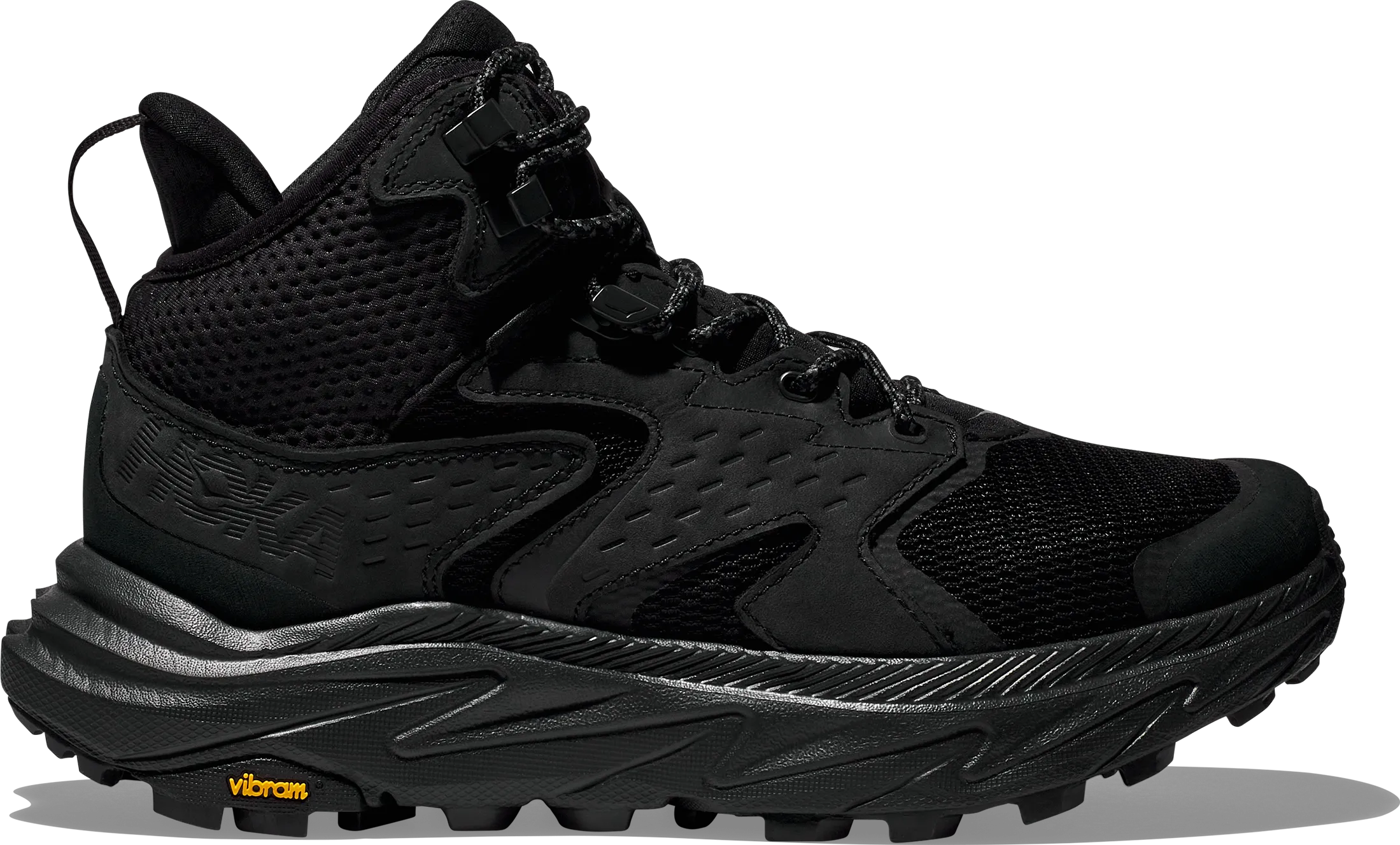 Hoka Men's Anacapa 2 Mid GORE-TEX Black / Black | Buy Hoka Men's Anacapa 2 Mid GORE-TEX Black / Black here | Outnorth