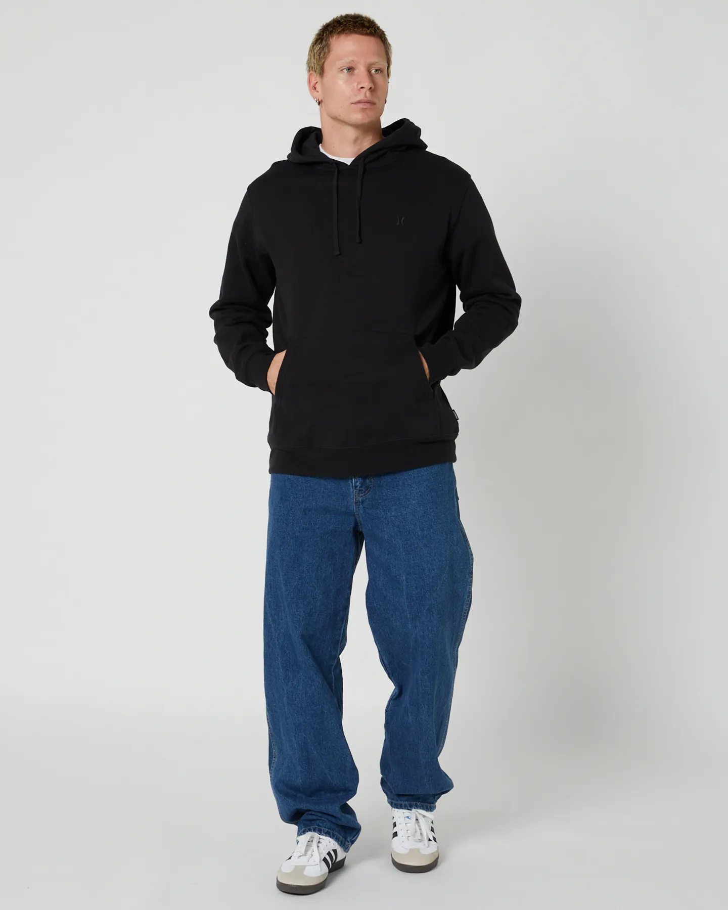 Hurley Essentials Pullover - Black | SurfStitch