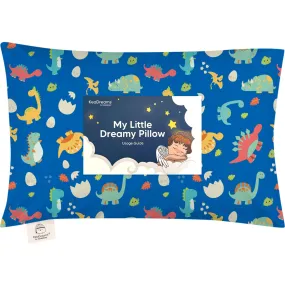 KeaBabies 13X18 Toddler Pillow with Pillowcase for Sleeping, DinoWorld