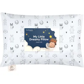 KeaBabies 13X18 Toddler Pillow with Pillowcase for Sleeping, KeaFriends