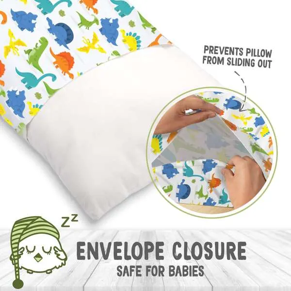 KeaBabies Printed Toddler Pillowcase 13X18