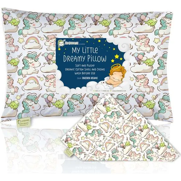 KeaBabies Printed Toddler Pillowcase 13X18