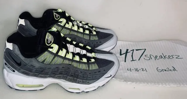 Kim jones x nike air max 95 black volt