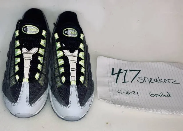 Kim jones x nike air max 95 black volt