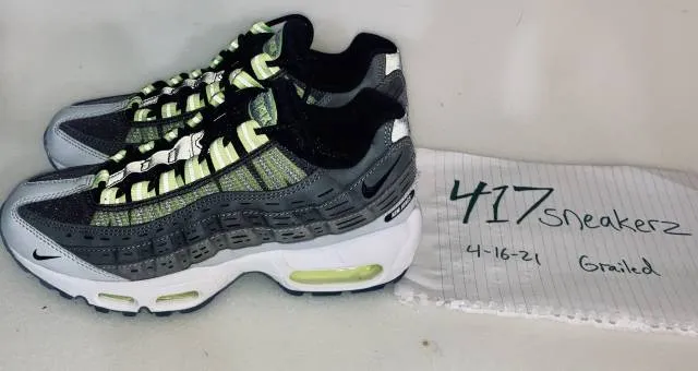 Kim jones x nike air max 95 black volt