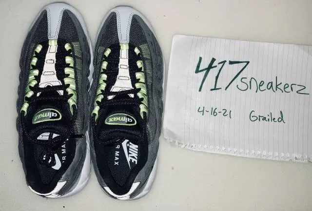 Kim jones x nike air max 95 black volt